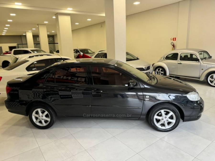 TOYOTA - COROLLA - 2007/2008 - Preta - R$ 46.900,00