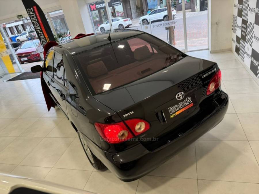 TOYOTA - COROLLA - 2007/2008 - Preta - R$ 46.900,00