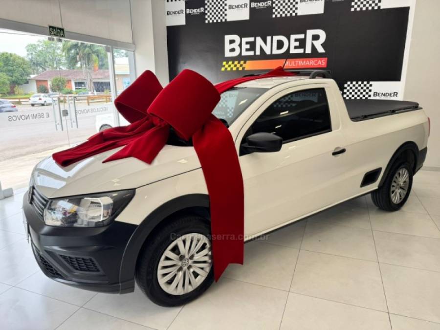 VOLKSWAGEN - SAVEIRO - 2020/2021 - Branca - R$ 65.900,00